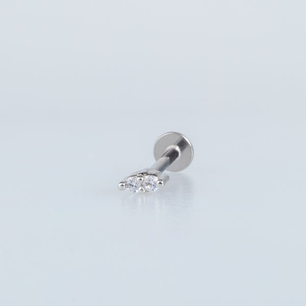 Piercing Tragus 2 Taş