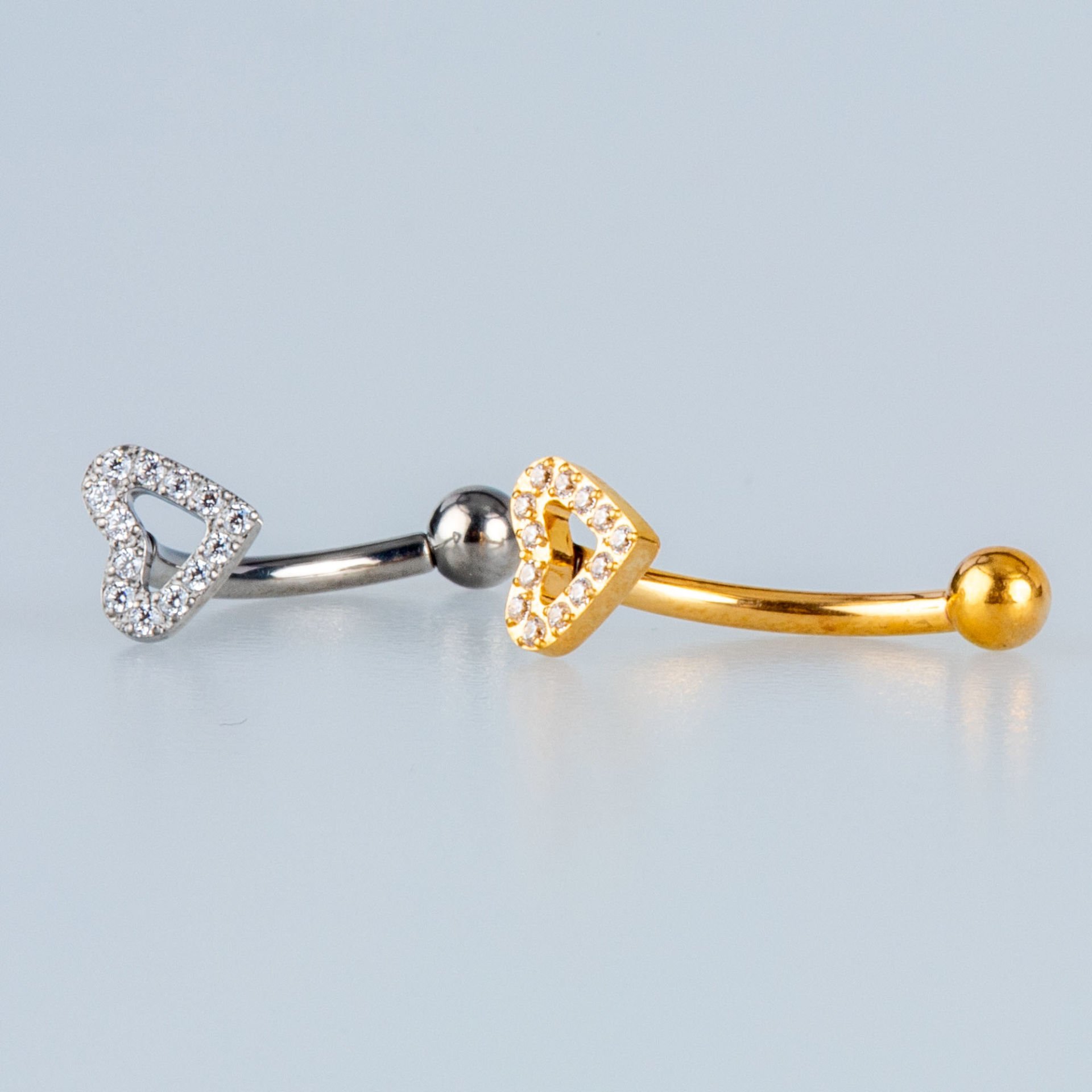 Piercing Titanium Rook Heart