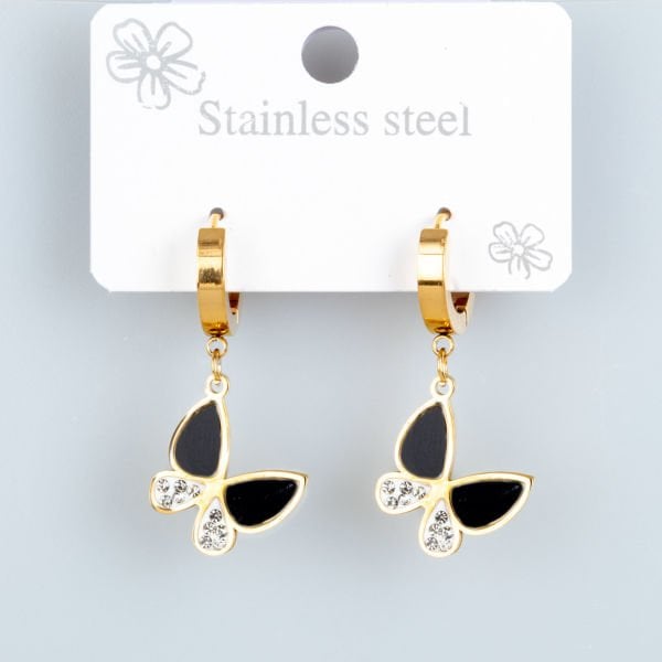 Steel Earrings - 1 Pair