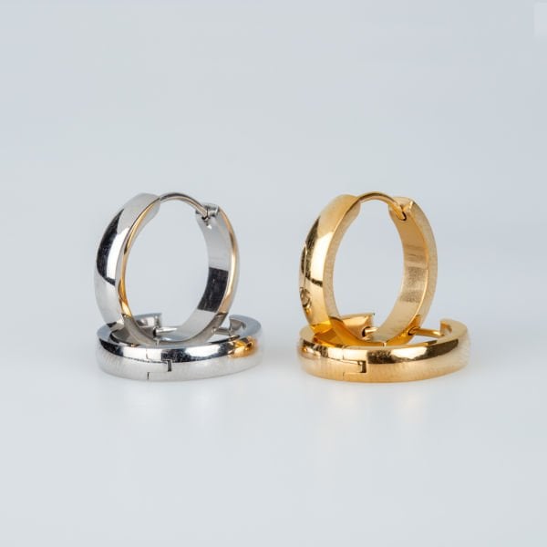 Steel Earrings - Pair