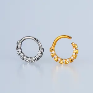 Piercing Titanyum Segment Halka