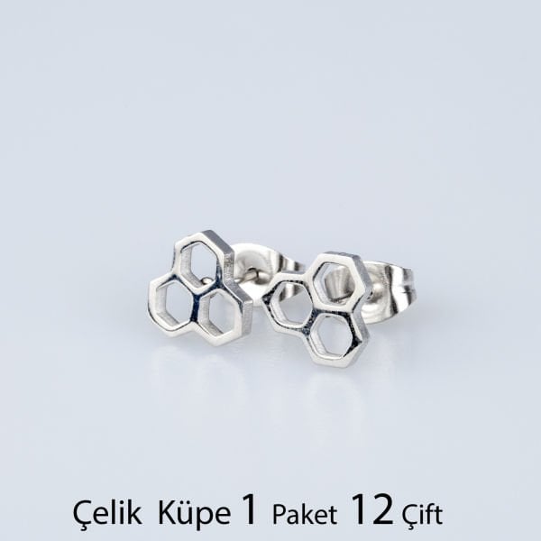 Çelik Küpe Paket