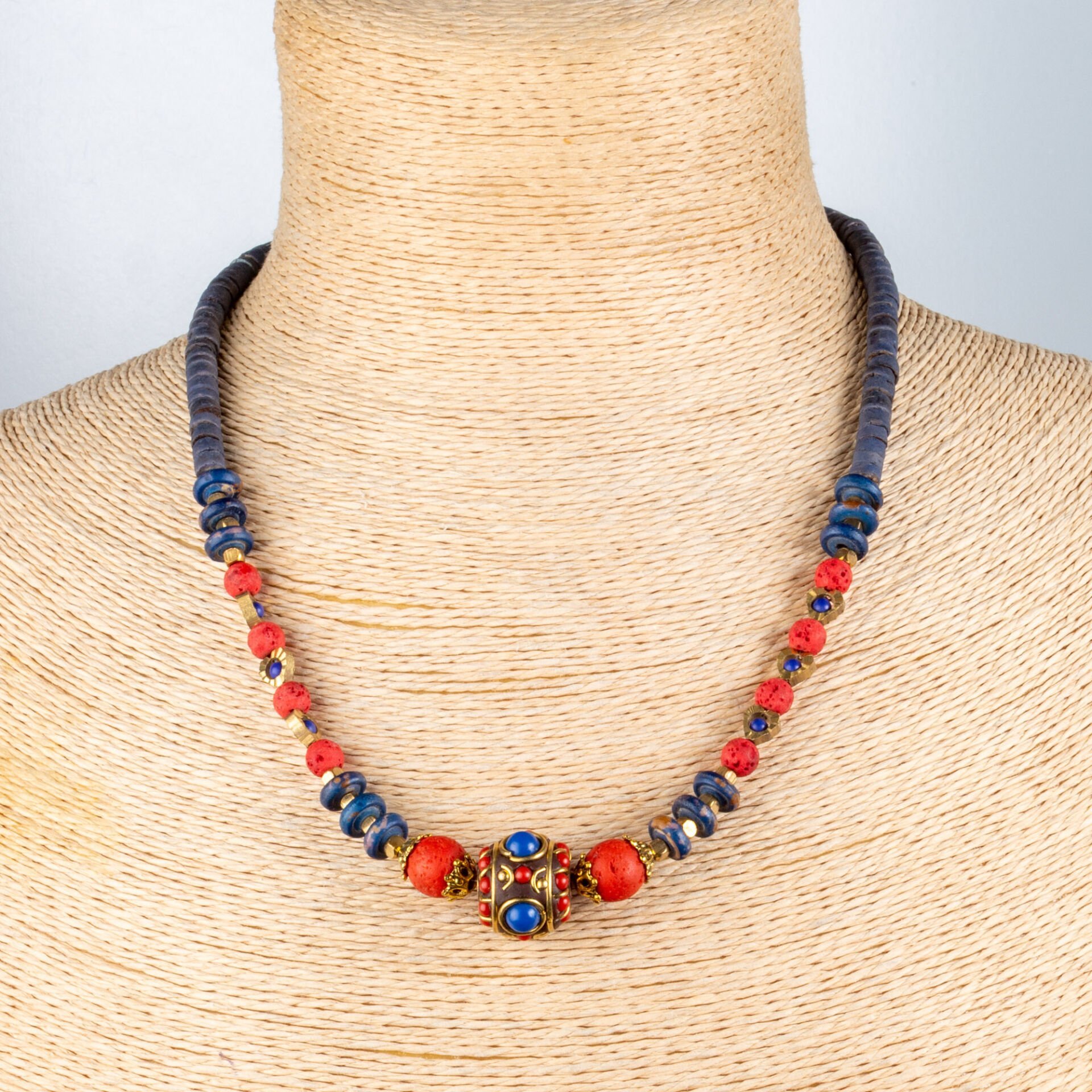 Etnik Doğal Taş Kolye