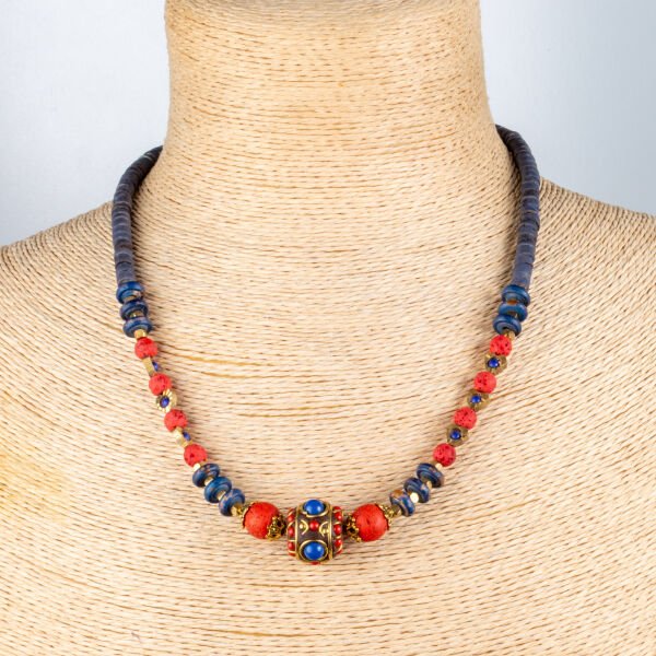 Etnik Doğal Taş Kolye