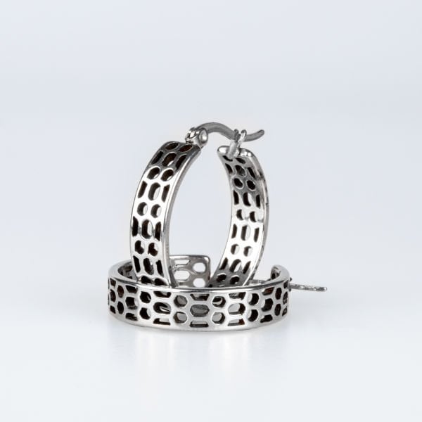 Steel Earrings - Pair