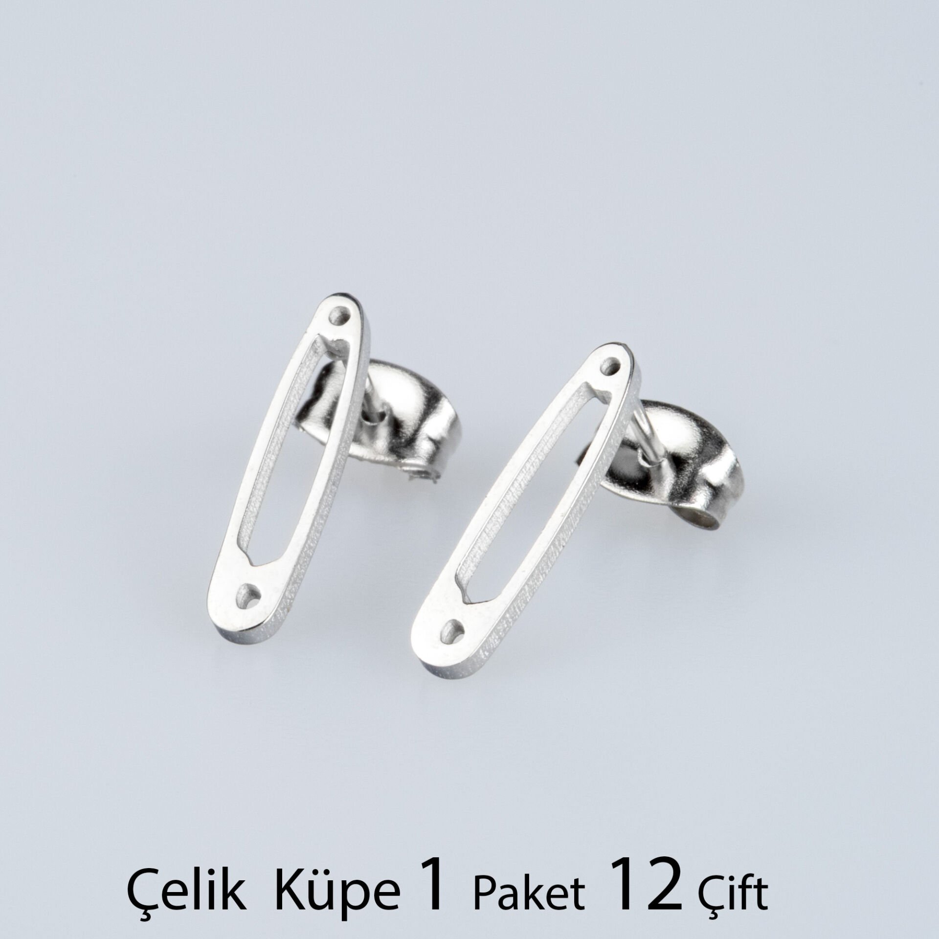 Çelik Küpe Çengelli İğne Paket