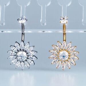 Piercing Titanyum Göbek Fashion