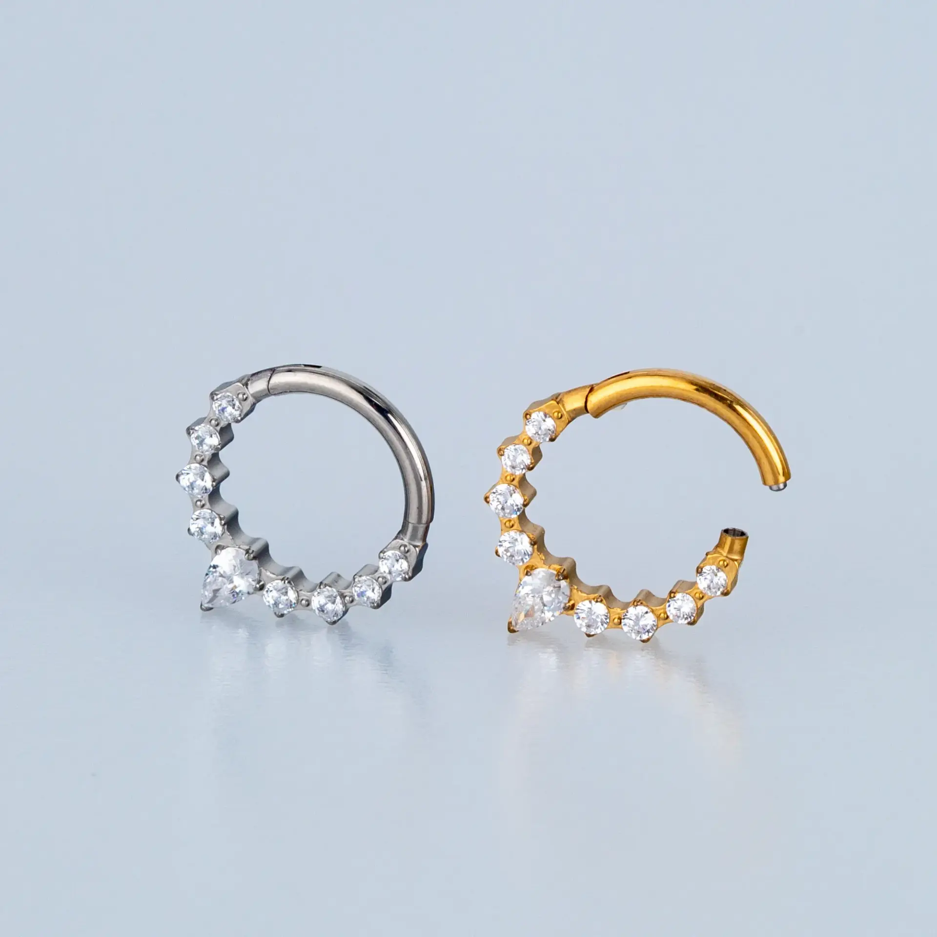 Piercing Titanyum Segment Halka