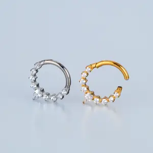 Piercing Titanyum Segment Halka
