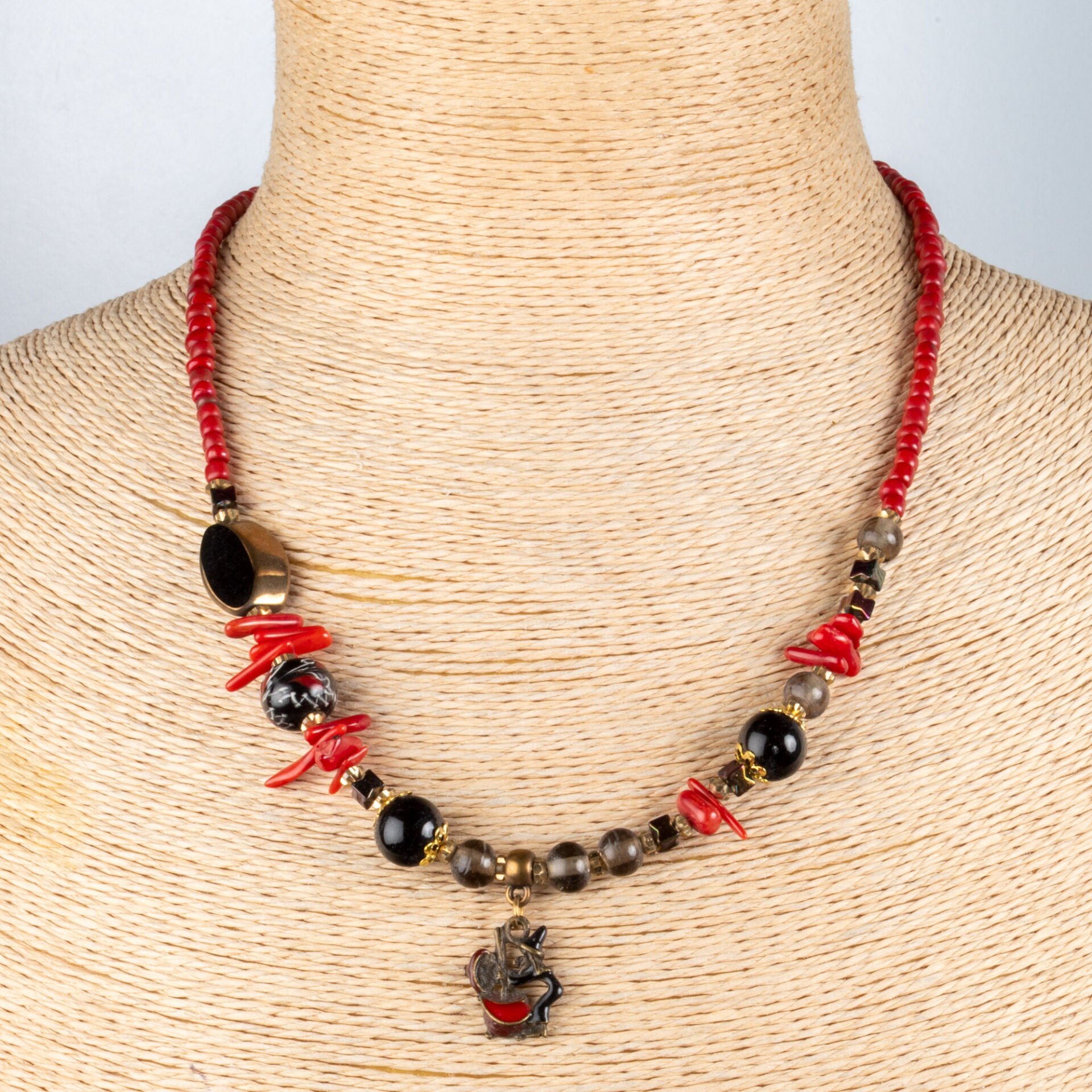 Etnik Doğal Taş Kolye