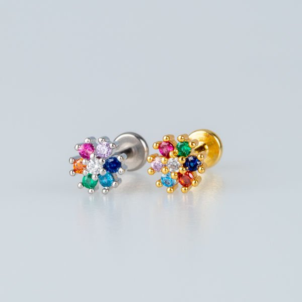 Piercing Tragus Çiçek