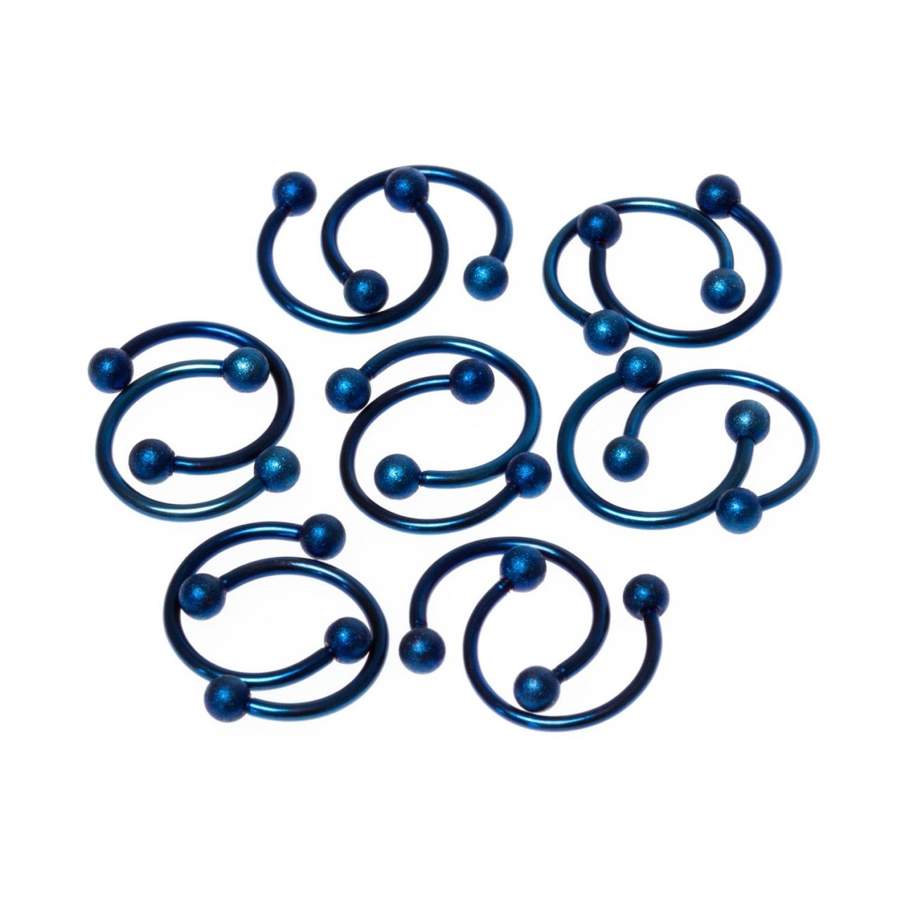 Toptan 316L Çelik Piercing Septum Smiley 3mm Top Boy: 1.2x10x3mm