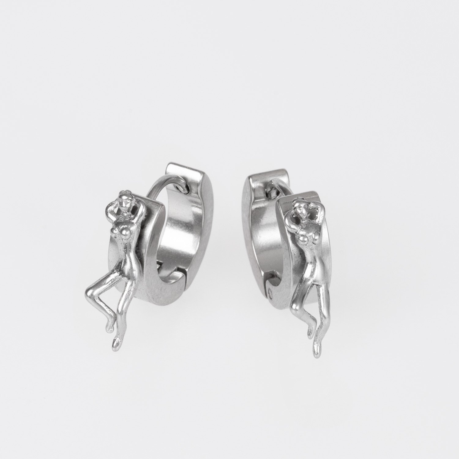 Steel Earrings - Pair