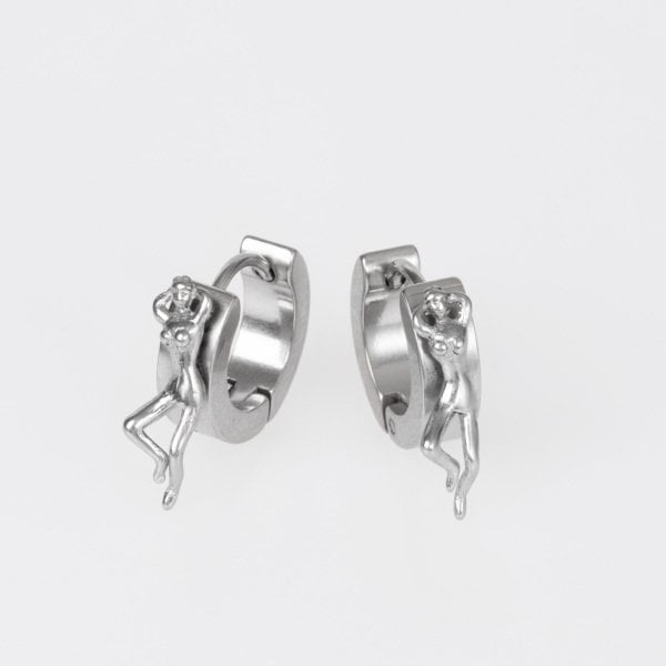 Steel Earrings - Pair