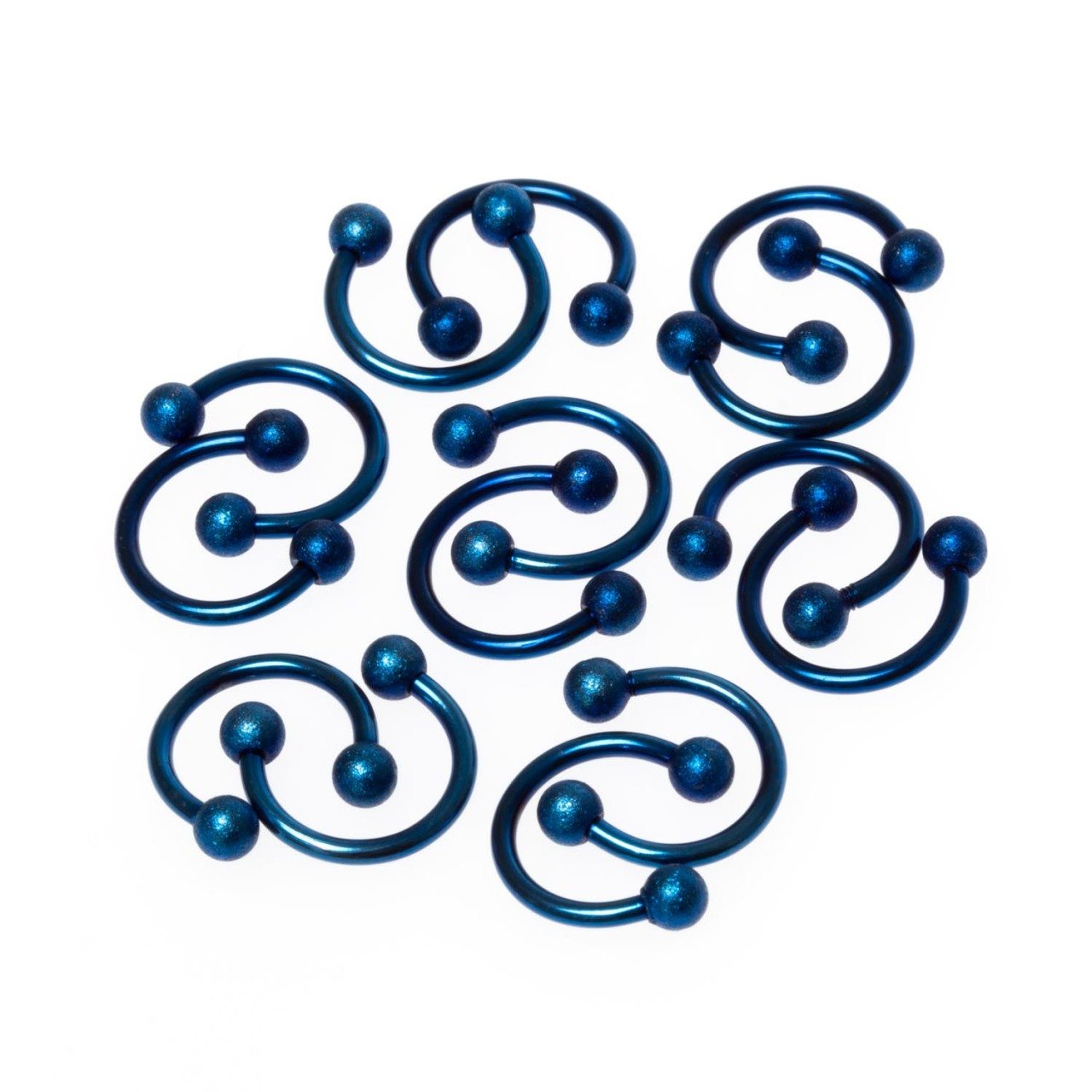 Piercing Septum Smiley 3mm Ball Size: 1.2x8x3mm