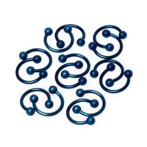 Piercing Septum Smiley 3mm Top Boy: 1.2x8x3mm