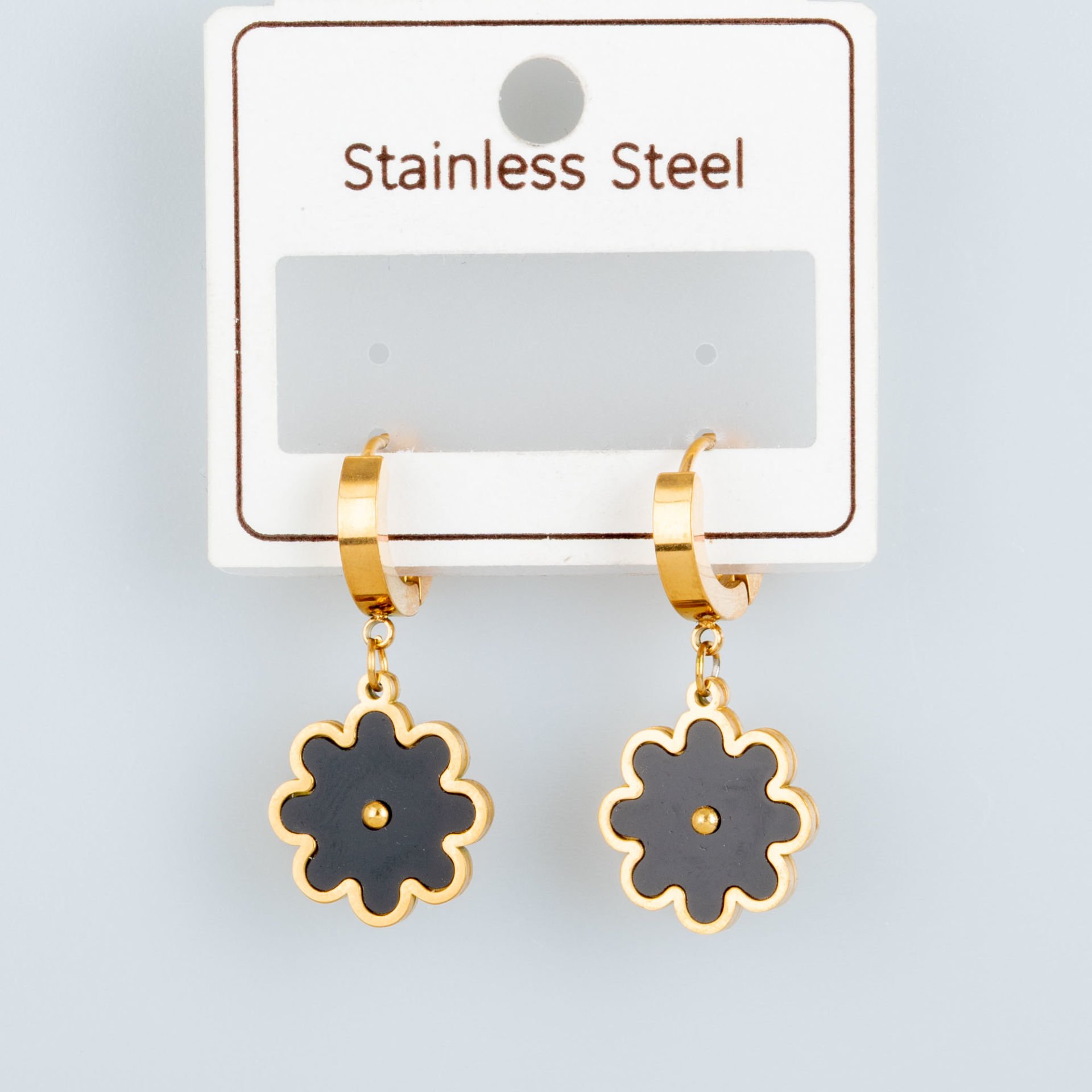 Steel Earrings - 1 Pair