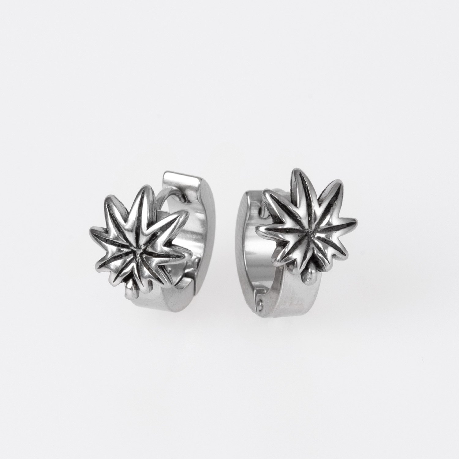 Steel Earrings - Pair