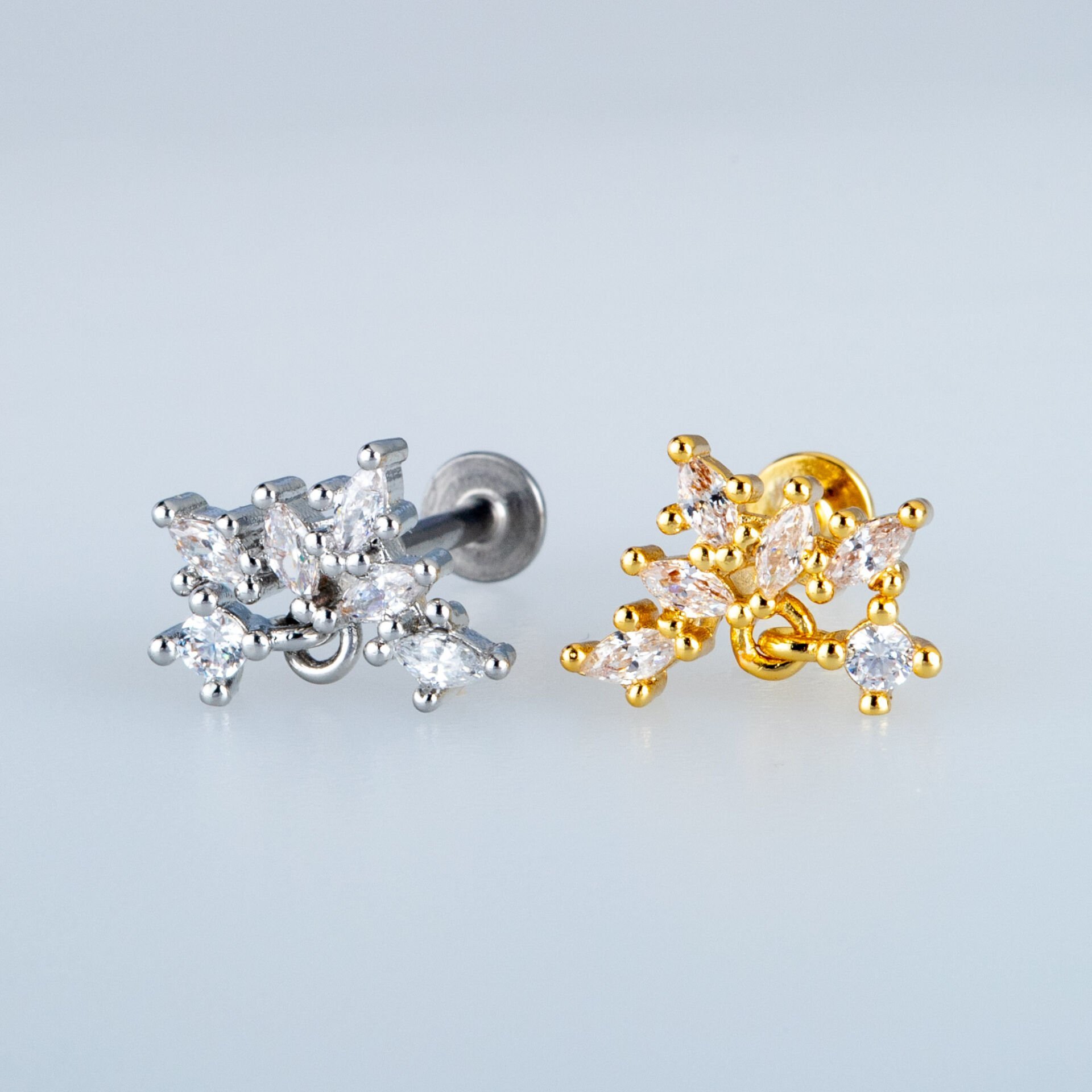 Piercing Tragus Helix Lotus