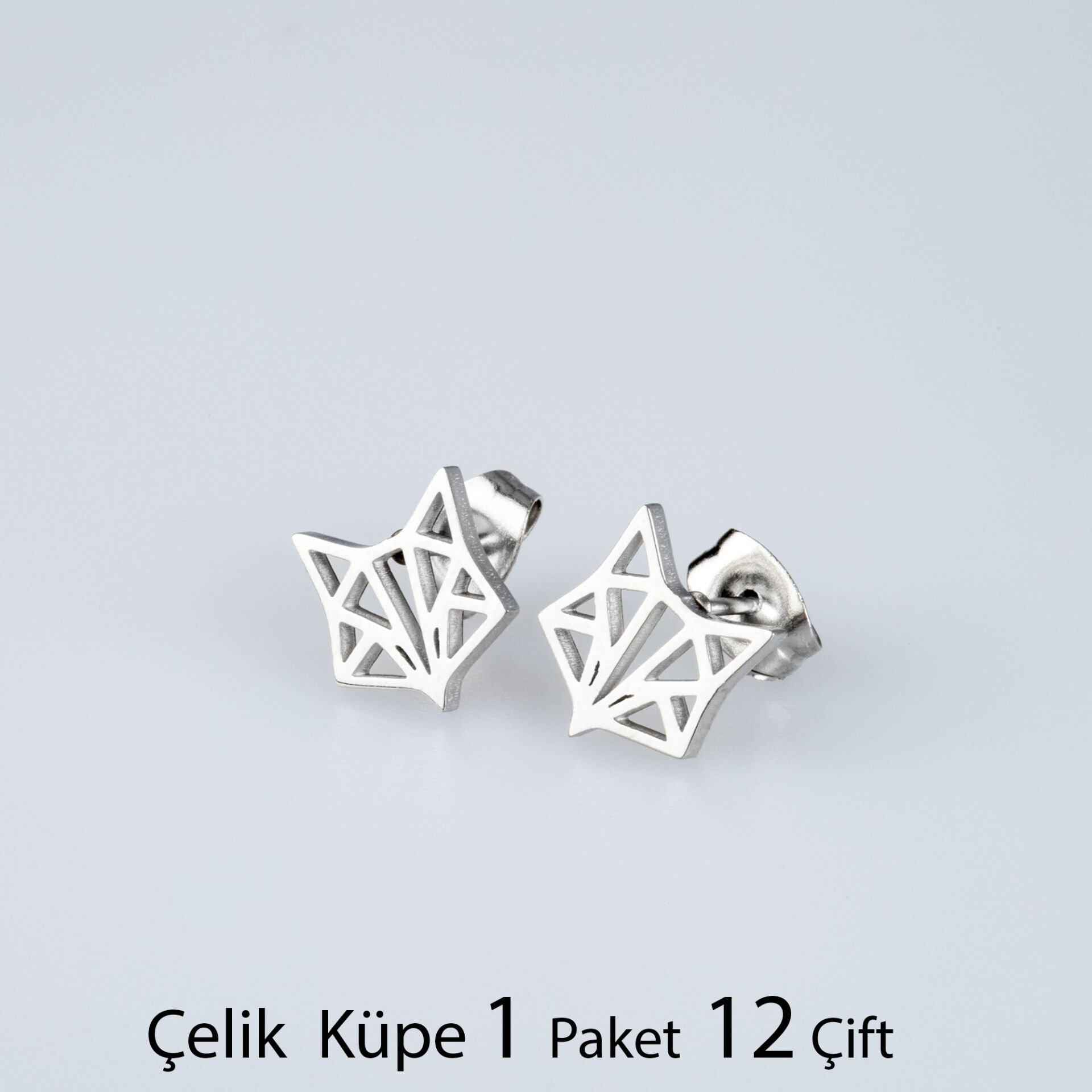 Steel Earring Amulet Package