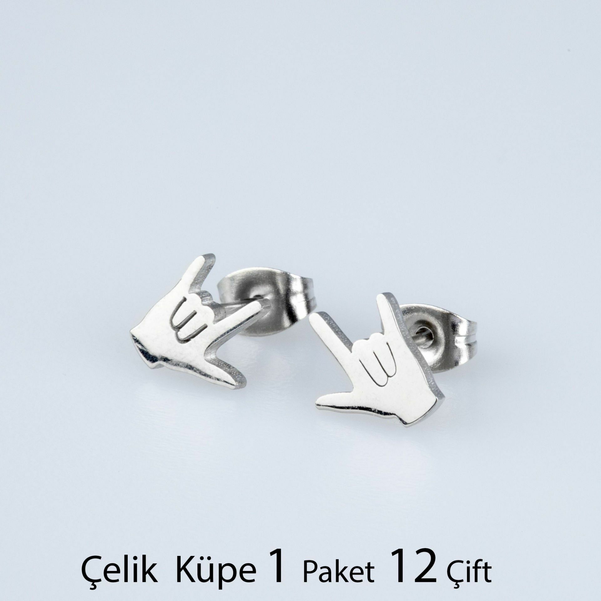 Çelik Küpe Metal Müzik Paket