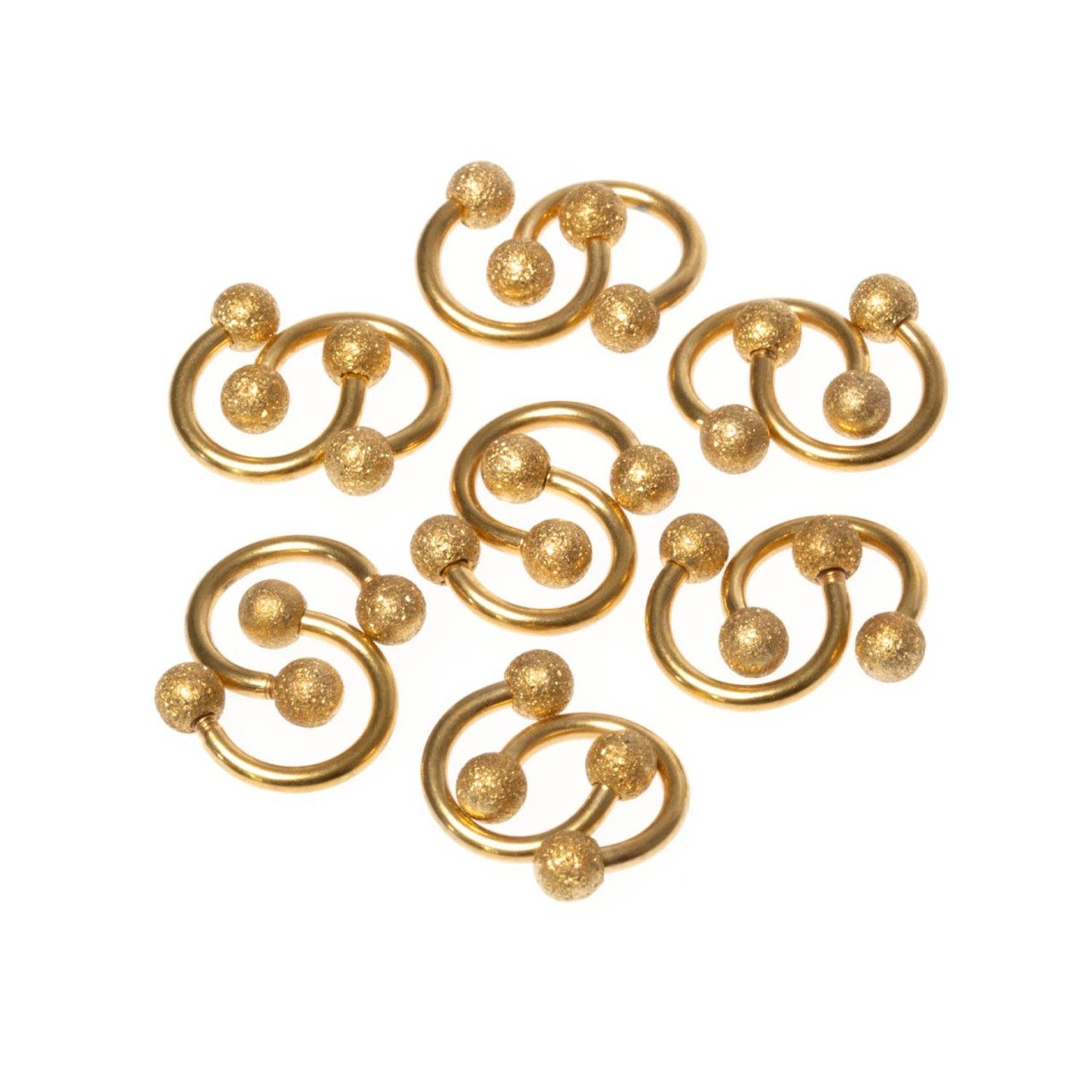 Toptan 316L Çelik Piercing Septum Smiley 3mm Top Boy: 1.2x6x3mm