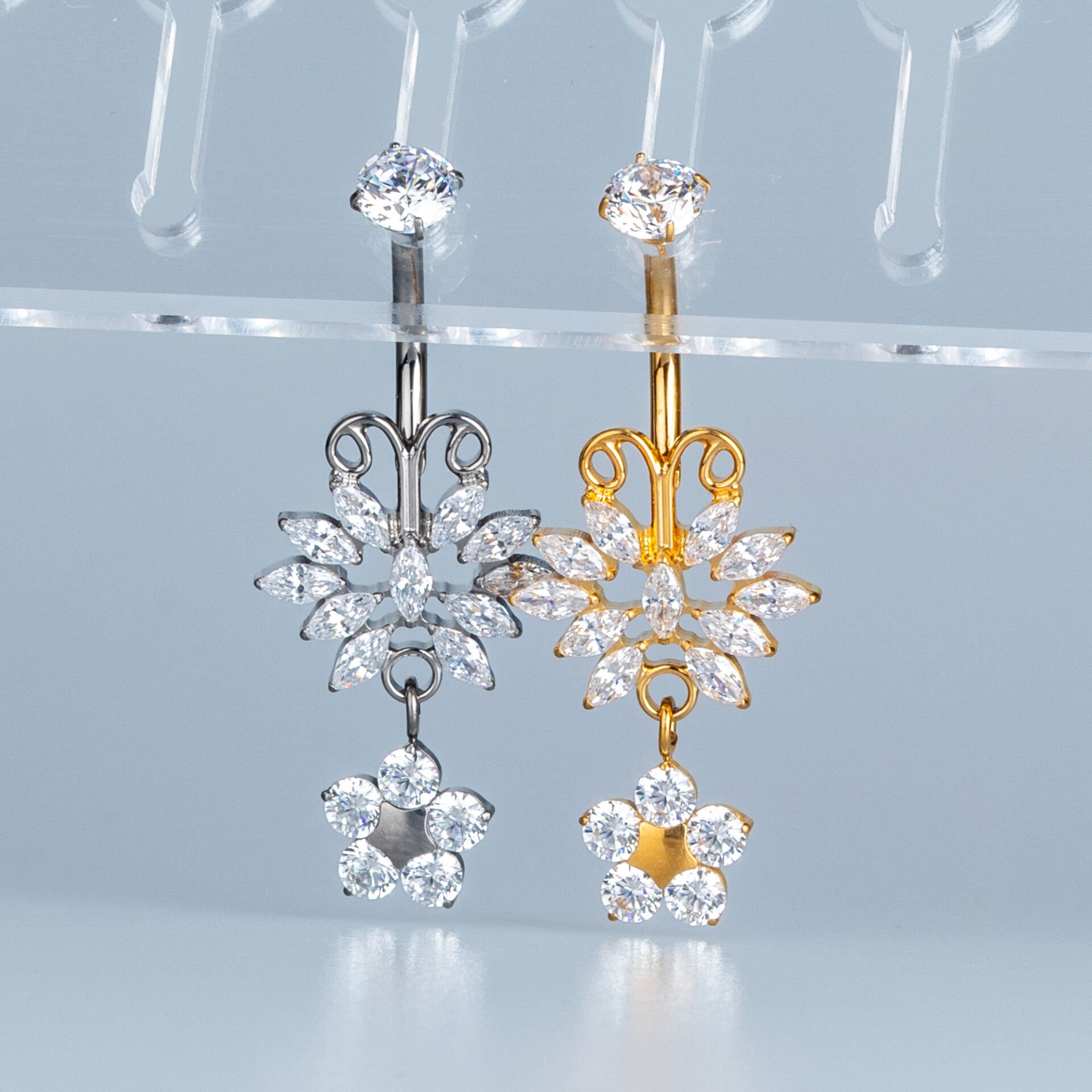 Piercing Titanyum Göbek Fashion