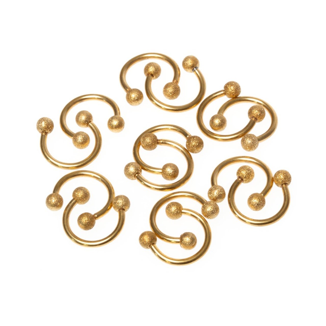 Piercing Septum Smiley 3mm Top Boy: 1.2x8x3mm