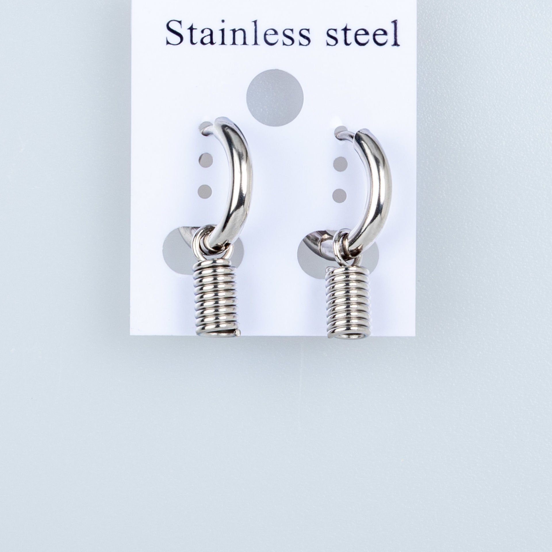 Steel Earring Spring - Double