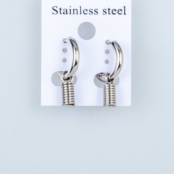 Steel Earring Spring - Double