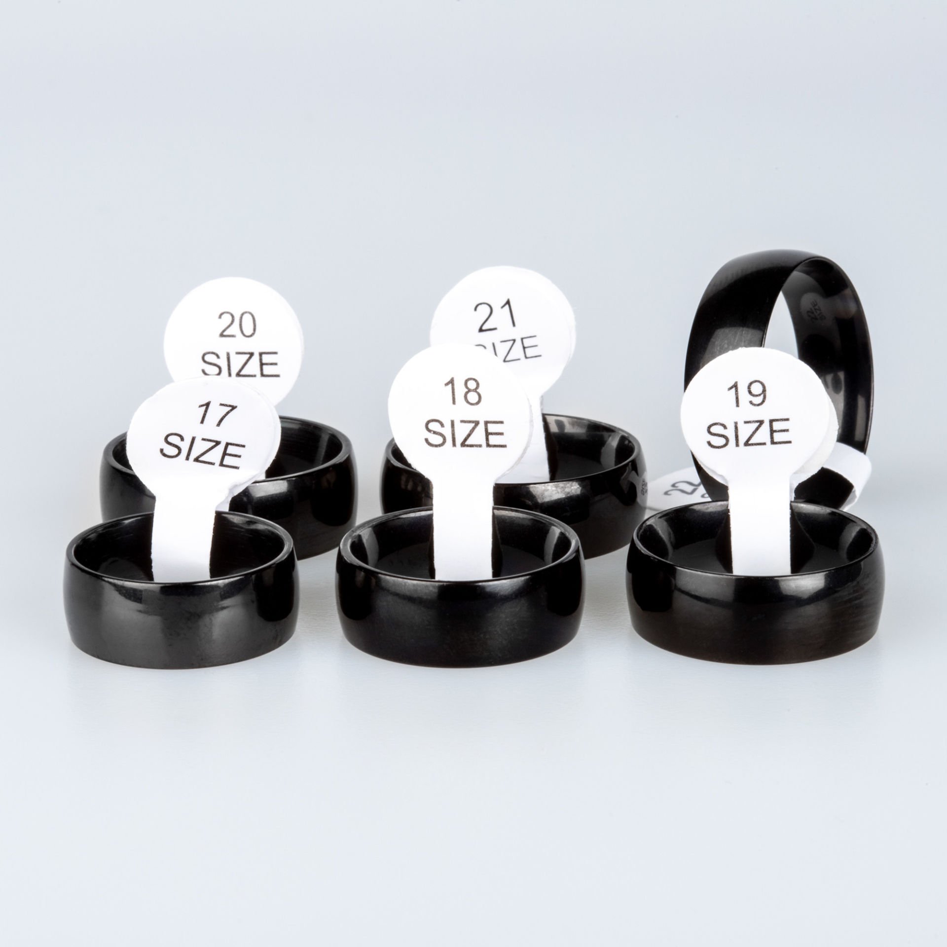 Steel Wedding Ring Package 36 Pieces Shiny
