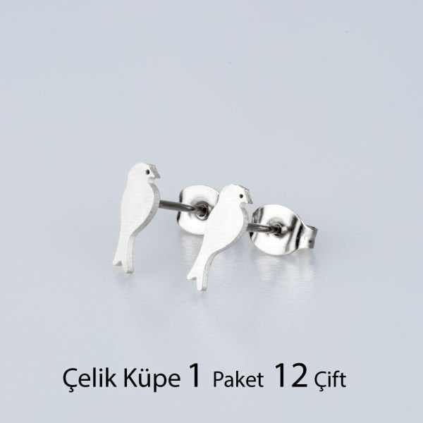 Çelik Küpe Kuş Paket
