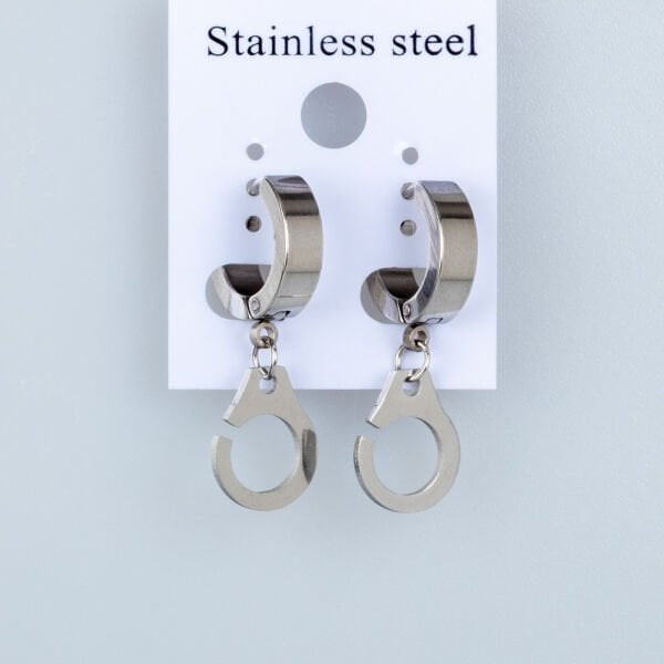 Steel Earring Clamp - Double