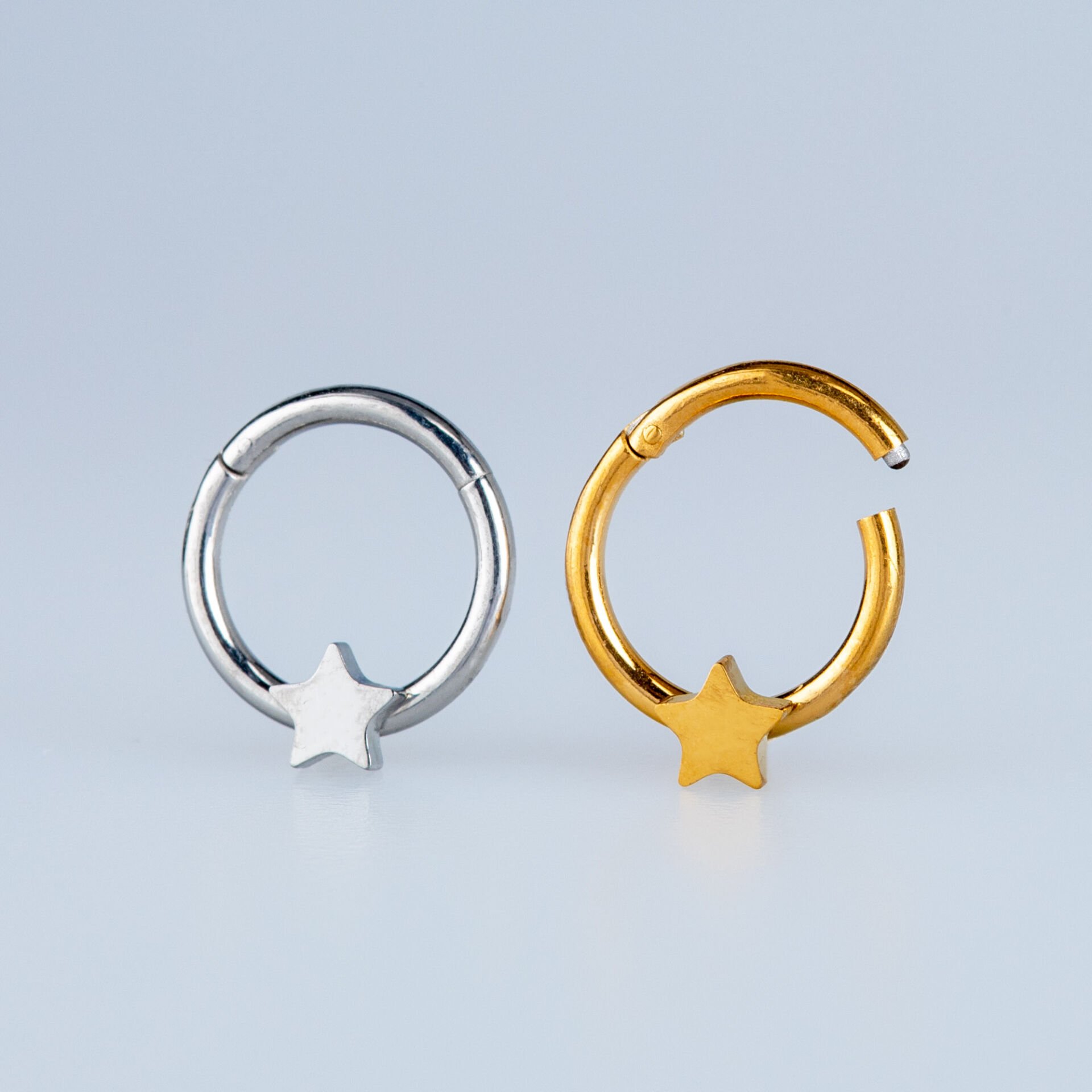 Piercing Çelik Halka Segment Yıldız