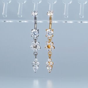 Piercing Titanyum Göbek Fashion
