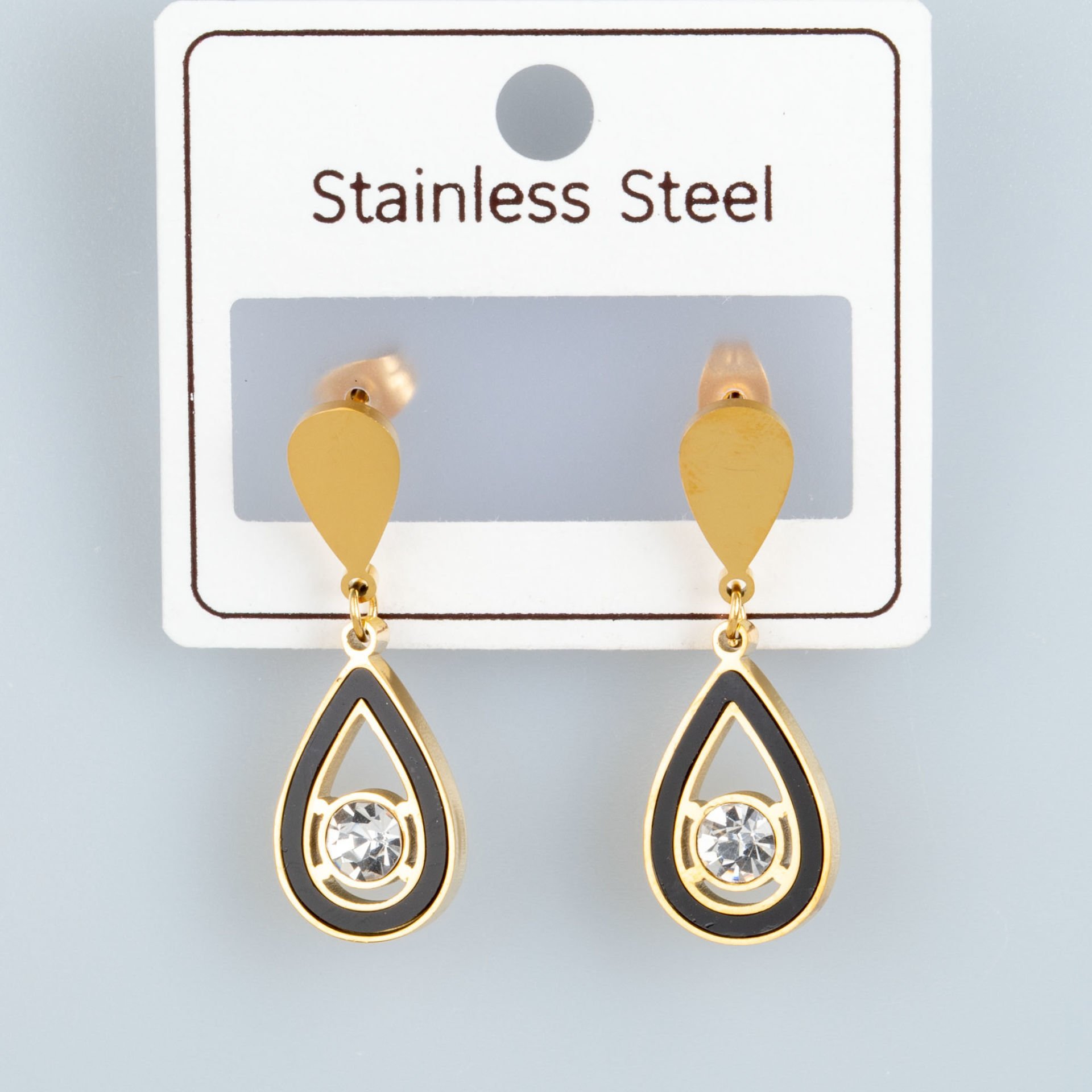 Steel Earrings - 1 Pair