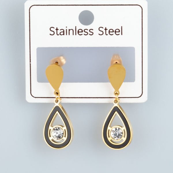 أقراط فولاذية - زوج واحد