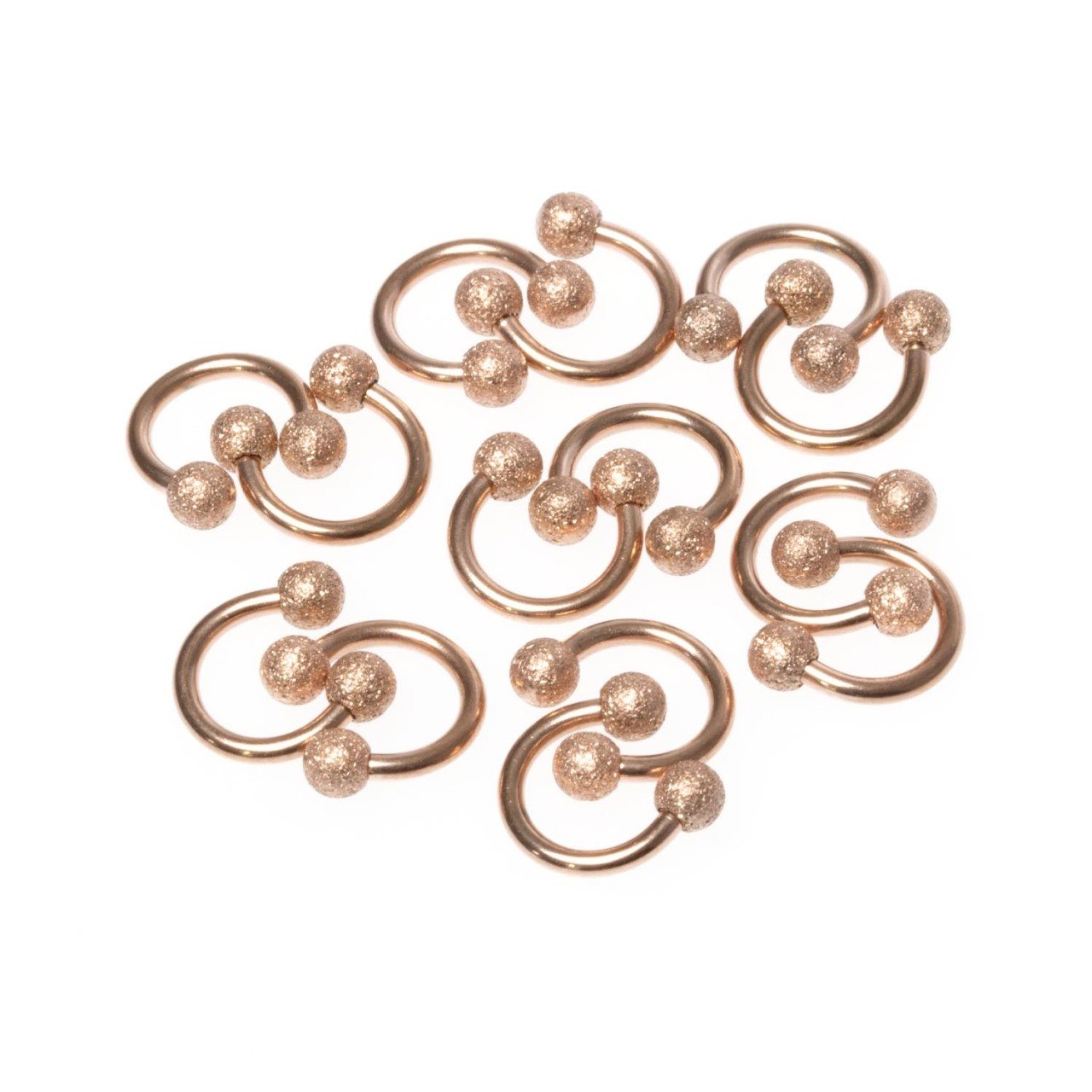 Toptan 316L Çelik Piercing Septum Smiley 3mm Top Boy: 1.2x6x3mm