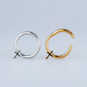 Piercing Çelik Halka Segment Haç