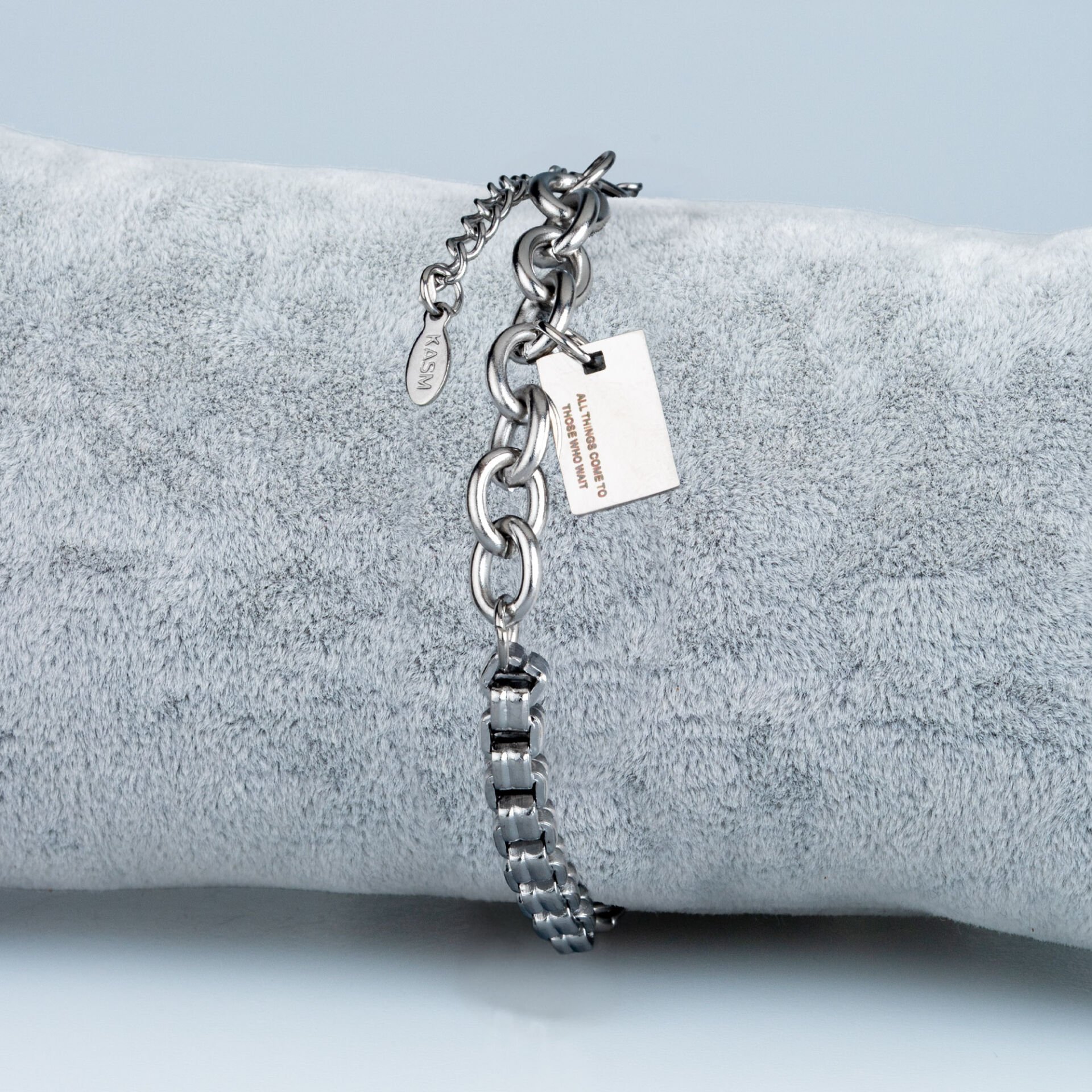 Çelik Zincir Bileklik