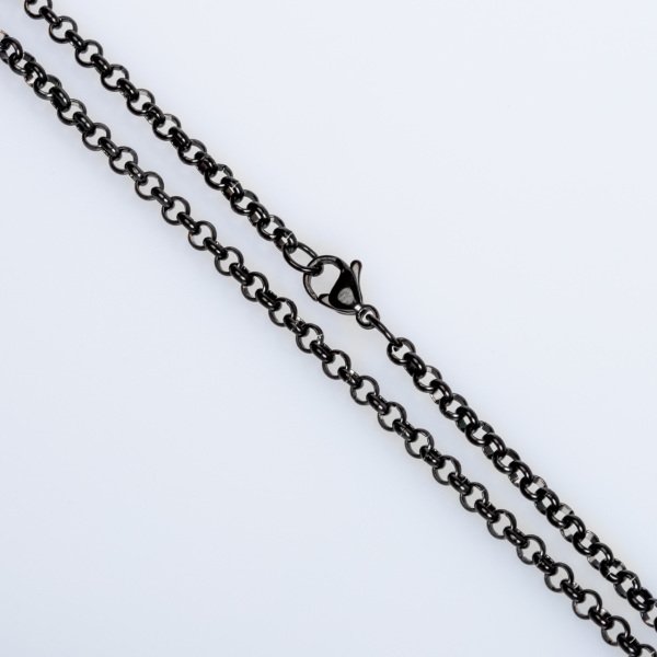 قلادة سلسلة فولاذية 3 مللي متر