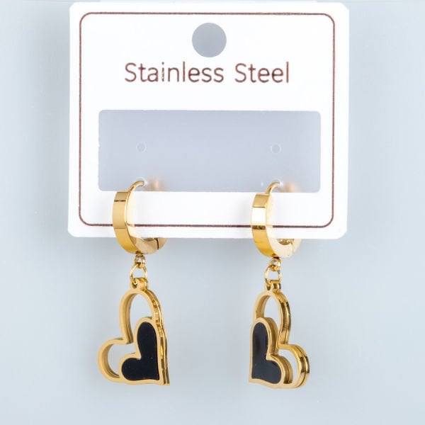 Steel Earrings - 1 Pair