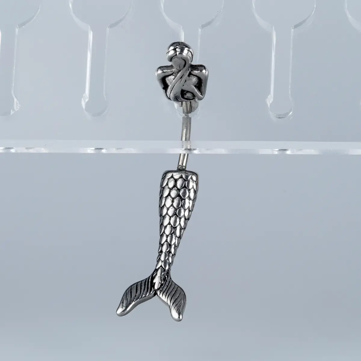 Toptan Piercing 316L Cerrahi Çelik Gotik Deniz Kızı Göbek Vos Etnik Takı