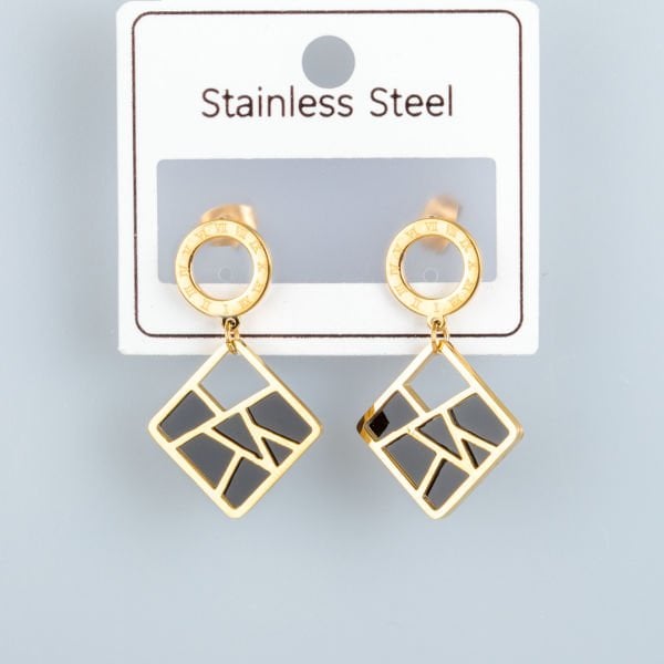 Steel Earrings - 1 Pair