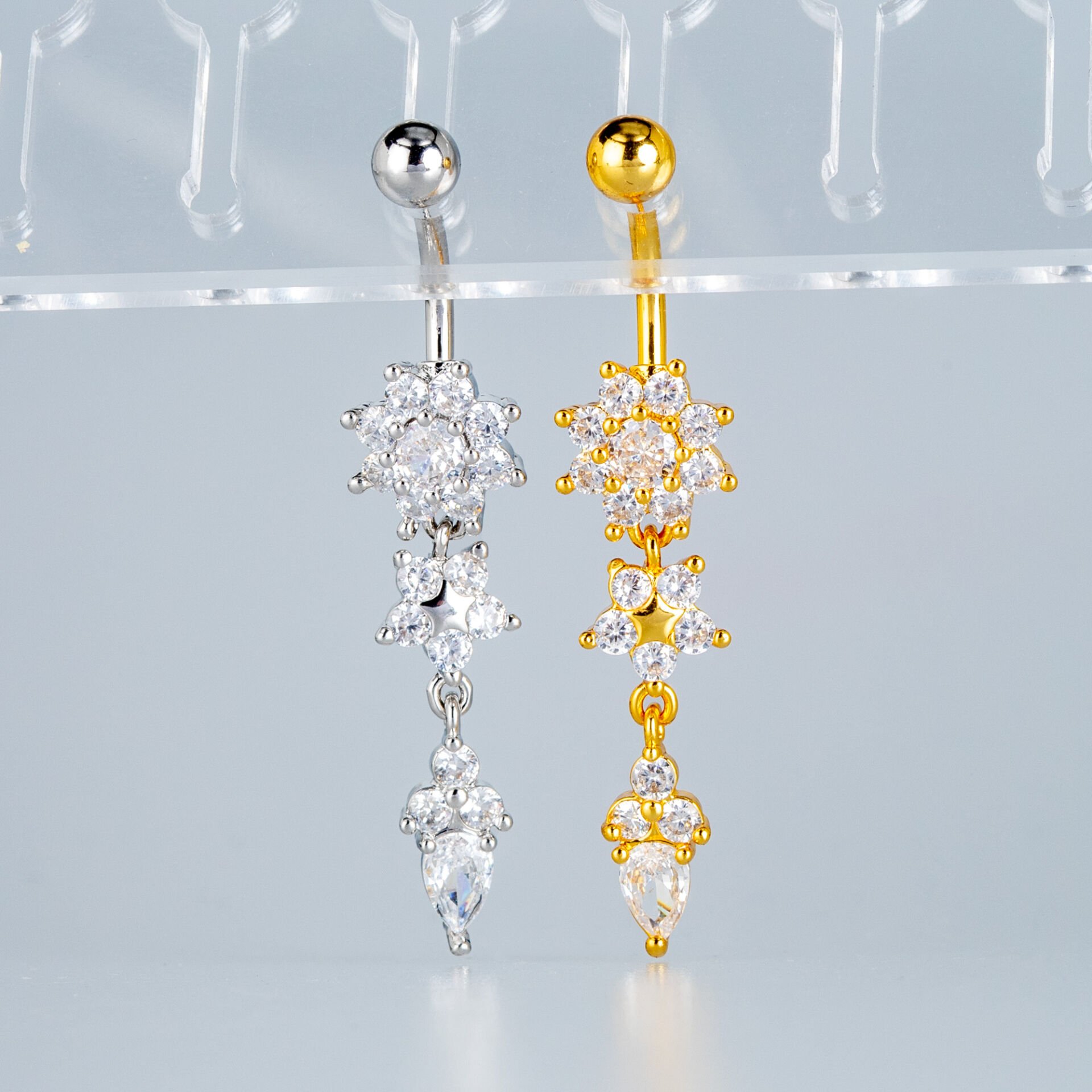 Piercing Göbek Fashion Çiçek