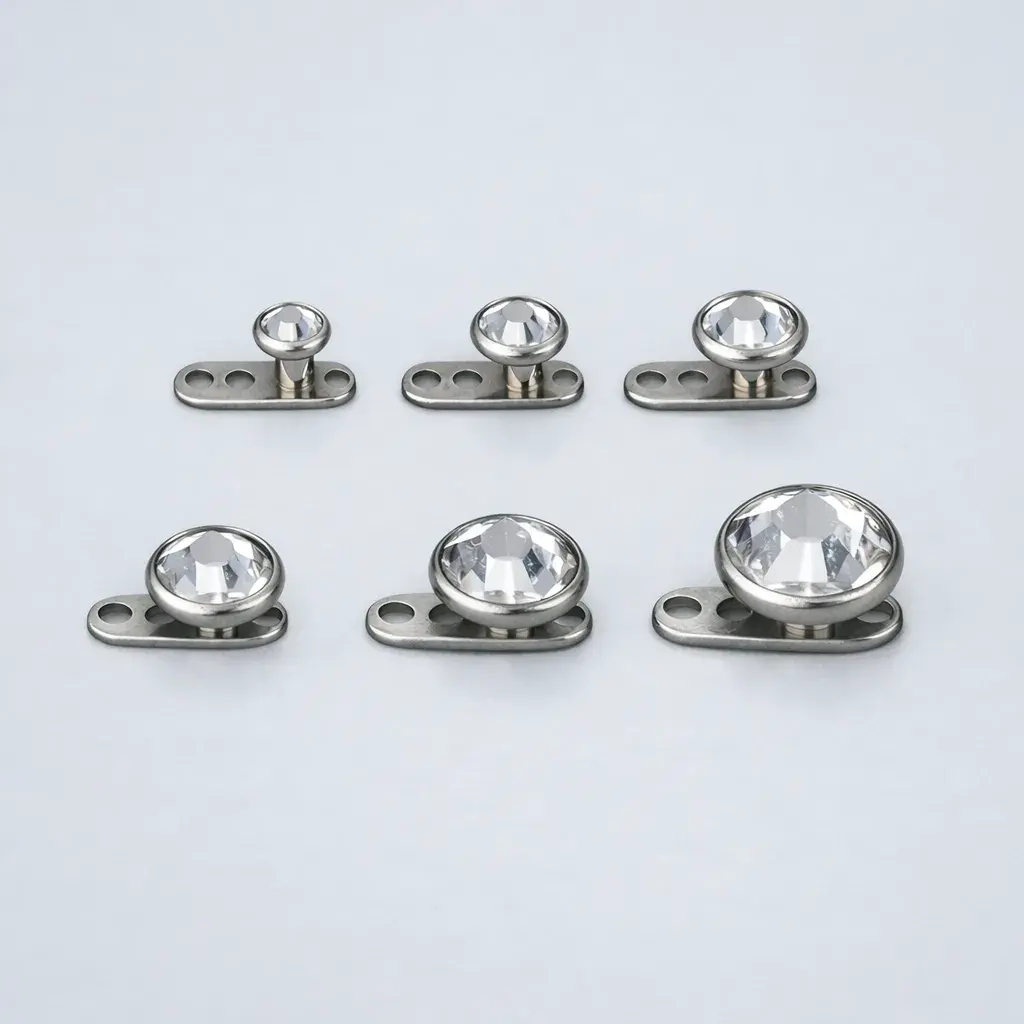 Toptan Piercing G23 Titanyum Dermal
