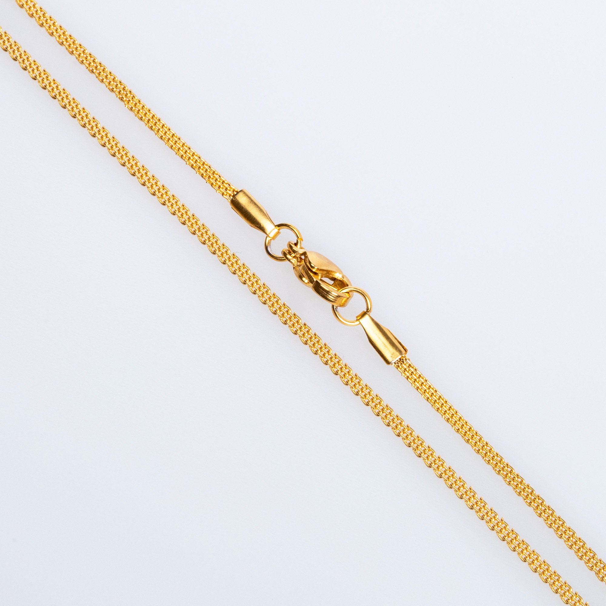 قلادة سلسلة فولاذية 2 مللي متر