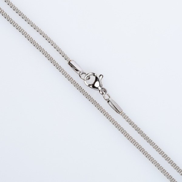 قلادة سلسلة فولاذية 2 مللي متر