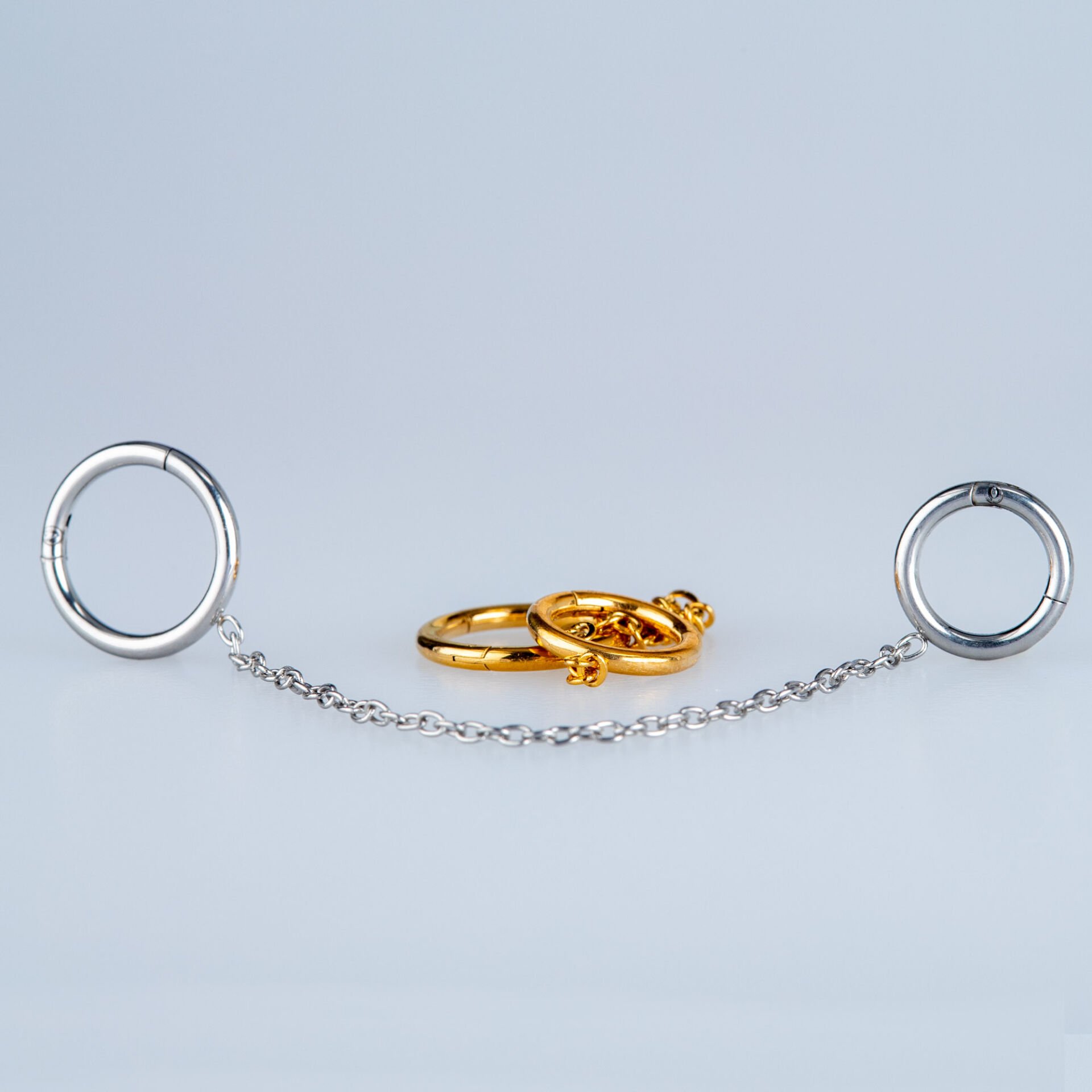 Piercing Çelik 2 li Halka Segment