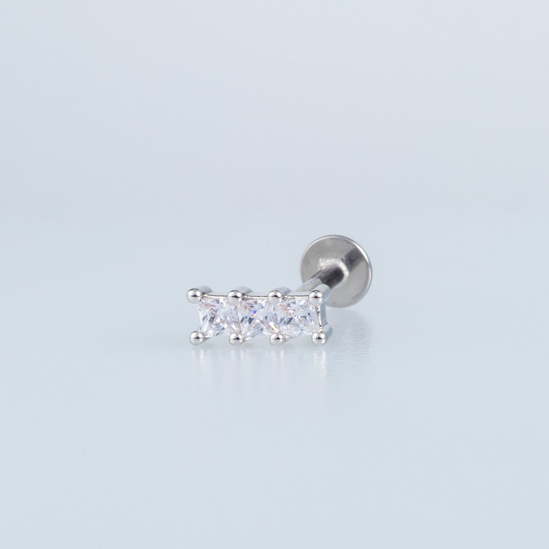 Piercing Tragus Sıra Taş 3 lü